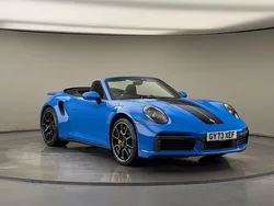 Blue Used 2023 Porsche 911 Turbo S Cabriolet Cabriolet | £153,500 (Fair price)