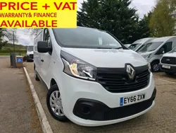 White Used 2017 Renault Trafic Business Van | £6,990 (Good price)