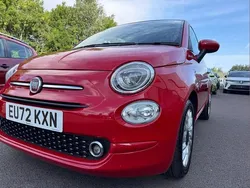 Red Used 2022 Fiat 500 Dolcevita Hatchback | £8,900 (Fair price)