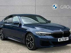 Blue Used 2020 BMW 530 M Sport Sedan | £26,995 (Expensive)