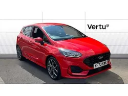 Red Used 2023 Ford Fiesta ST-Line Hatchback | £14,655 (Fair price)