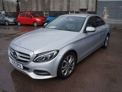 Silver Used 2015 Mercedes C220 Sedan | £8,690 (Fair price)