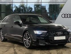 Black Used 2024 Audi A6 Black Edition Estate | £41,357 (Expensive)