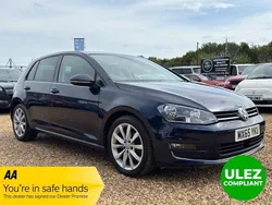 Blue Used 2015 VW Golf VII GT Hatchback | £7,999 (Good price)
