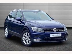 Atlantic blue Used 2016 VW Tiguan SE SUV | £15,350 (Fair price)