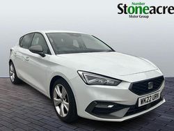 White Used 2022 Seat Leon FR Hatchback | £14,499 (Fair price)