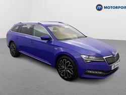 Blue Used 2021 Skoda Superb Estate | £23,899 (Expensive)