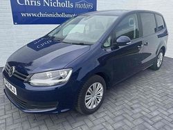 Blue Used 2019 VW Sharan S MPV | £15,995 (Fair price)