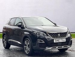 Black Used 2017 Peugeot 3008 GT-line SUV | £9,495 (Fair price)