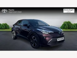 Mauve/purple Used 2022 Toyota C-HR Design SUV | £20,607 (Fair price)