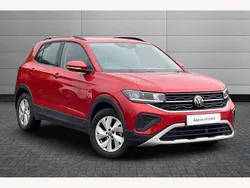 Kings red Used 2024 VW T-Cross Life SUV | £19,095 (Fair price)