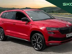Red Used 2023 Skoda Karoq SportLine SUV | £25,358 (Fair price)