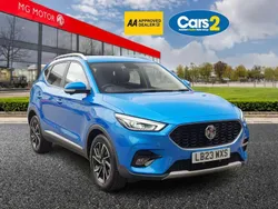 Blue Used 2023 MG ZS Exclusive Sedan | £13,781 (Fair price)