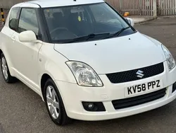 White Used 2008 Suzuki Swift GLX Hatchback | £1,695 (Good price)
