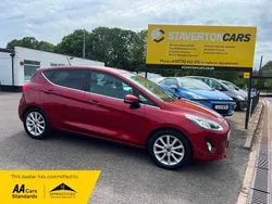 Red Used 2017 Ford Fiesta Titanium Hatchback | £8,995 (Fair price)