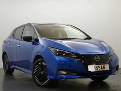 Blue Used 2022 Nissan Leaf Tekna Hatchback | £13,299 (Expensive)
