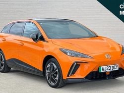 Orange Used 2023 MG MG4 EV Trophy Hatchback | £15,893 (Fair price)