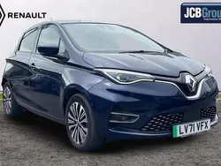 Blue Used 2021 Renault Zoe Riviera Hatchback | £10,995 (Fair price)