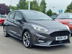 Grey Used 2018 Ford Fiesta ST-Line Hatchback | £8,750 (Fair price)