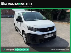White Used 2020 Peugeot Partner MPV | £8,399 (Fair price)