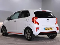 White Used 2020 Kia Picanto GT-Line S Hatchback | £12,995 (A bit pricey)