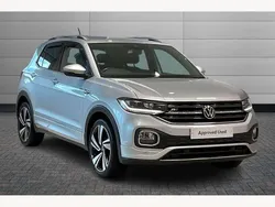 Reflex silver Used 2021 VW T-Cross R-line SUV | £15,950 (Fair price)