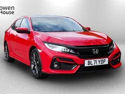 Red Used 2022 Honda Civic EX Hatchback | £18,000 (Fair price)