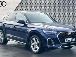 Blue Used 2023 Audi Q5 S-Line SUV | £32,980 (Fair price)