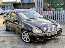 Black Used 2008 Mercedes C220 SE Coupe | £2,999 (A bit pricey)