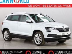 White Used 2018 Skoda Karoq SE L SUV | £13,188 (Expensive)