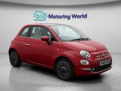 Red Used 2019 Fiat 500 Lounge Hatchback | £6,300 (Fair price)