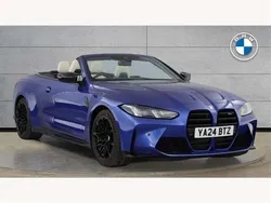 Portimao blue Used 2024 BMW M4 Cabriolet Competition Edition Cabriolet | £71,895