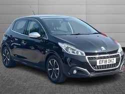 Nera black Used 2018 Peugeot 208 Allure Premium Hatchback | £8,995 (Fair price)