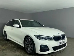 White Used 2021 BMW 318 M Sport Estate | £18,499 (Good price)
