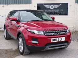 Red Used 2013 Land Rover Range Rover evoque Pure SUV | £6,999 (Good price)