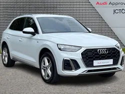 White Used 2021 Audi Q5 S-Line SUV | £28,868 (Fair price)