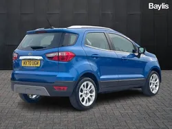 Blue Used 2020 Ford Ecosport Titanium SUV | £10,445 (Fair price)