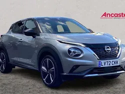 Silver Used 2022 Nissan Juke Tekna+ SUV | £19,975 (Fair price)
