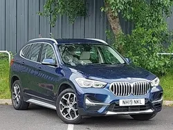 Blue Used 2019 BMW X1 xLine SUV | £15,998 (Fair price)