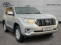 Silver Used 2020 Toyota Land Cruiser Active SUV | £40,995 (Expensive)