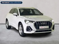 White Used 2022 Audi Q3 S-Line SUV | £28,421 (Good price)