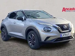 Lid arctic white Used 2024 Nissan Juke Acenta Premium SUV | £18,475 (Fair price)