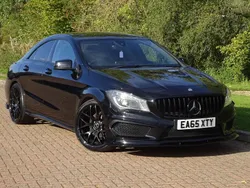 Black Used 2015 Mercedes CLA200 AMG Coupe | £9,990 (Expensive)