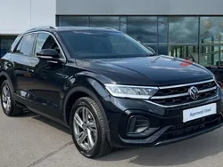 Deep black Used 2024 VW T-Roc R-line SUV | £28,455 (Fair price)