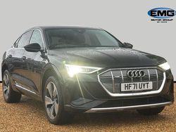 Black Used 2021 Audi e-tron Sportback S-Line SUV | £22,995 (Super price)