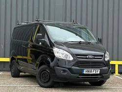 Black Used 2018 Ford Transit Custom Trend Van | £8,995 (Fair price)