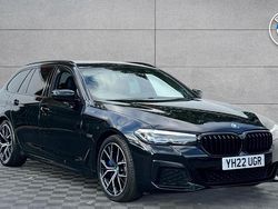 Black Used 2022 BMW 530e M Sport Estate | £31,993 (Expensive)
