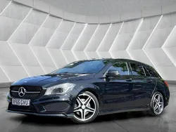 Black Used 2015 Mercedes CLA220 Shooting Brake AMG Estate | £11,250 (Fair price)