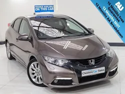 Brown Used 2012 Honda Civic EX Hatchback | £4,295 (Fair price)