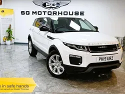 White Used 2019 Land Rover Range Rover evoque SE Hatchback | £14,985 (Fair price)